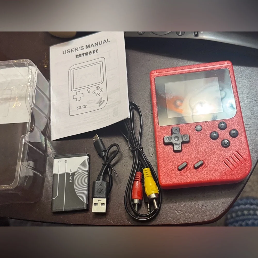 Link Handheld Video Game Console 400 Classic Retro Games Portable